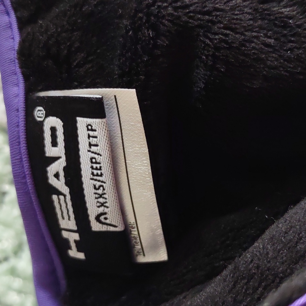 Head XXS Jr. Ski Mitten Purple Dupont Sorona - Picture 10 of 13
